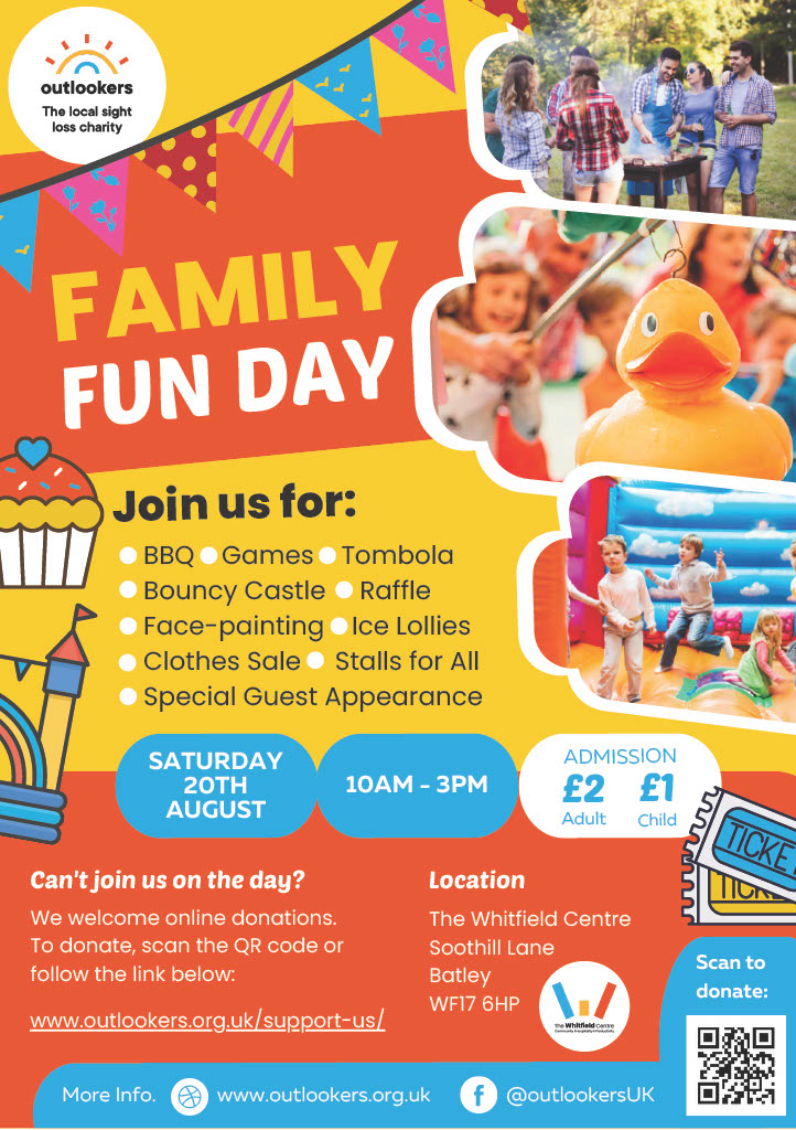 Picture of the flyer being used to advertise the Family Fun Day